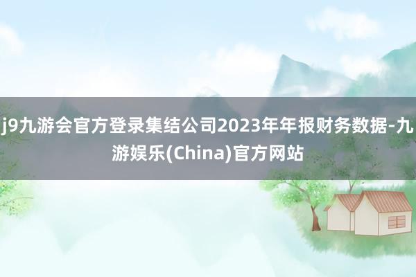 j9九游会官方登录集结公司2023年年报财务数据-九游娱乐(China)官方网站